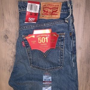 Levi’s Original Fit 501 Taper | W:24 L:28